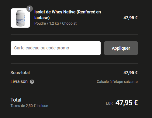 Comment utiliser le code promo Nutrimuscle