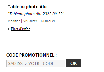 Comment utiliser le code promo Photoweb