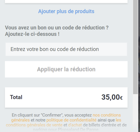 Comment utiliser le code promo Plopsa