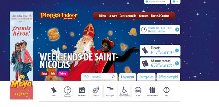 Plopsa, parcs, attractions, spectables et codes promotionnels