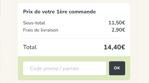 Comment utiliser le code promo Potager City