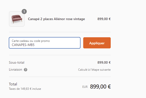 Comment utiliser le code promo Potiron Paris