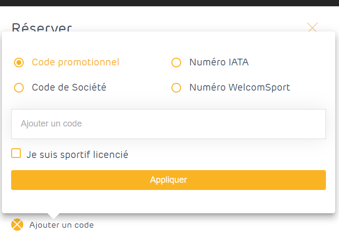 Comment utiliser le code promo Premiere Classe