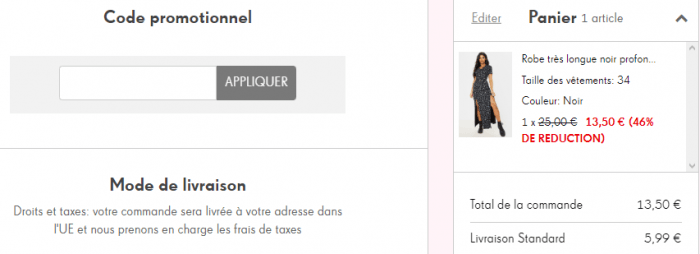 Comment utiliser le code promo PrettyLittleThing