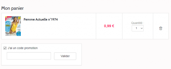 Comment utiliser le code promo Prismashop