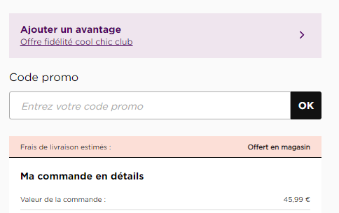 Comment utiliser le code promo Promod