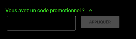 Comment utiliser le code promo Razer