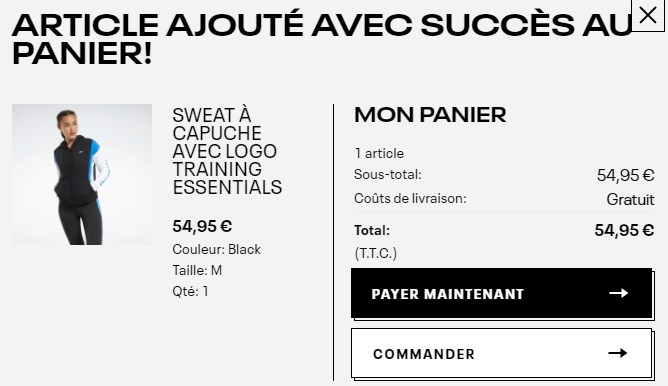code promos reebok
