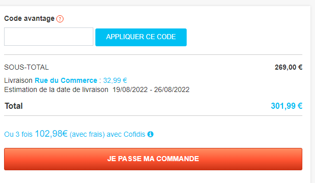 Comment utiliser le code promo Rue du Commerce