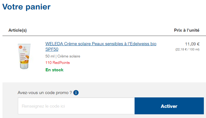 Comment utiliser le code promo shop-pharmacie.fr