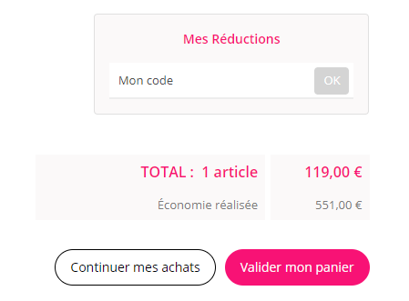 Comment utiliser le code promo Showroomprive