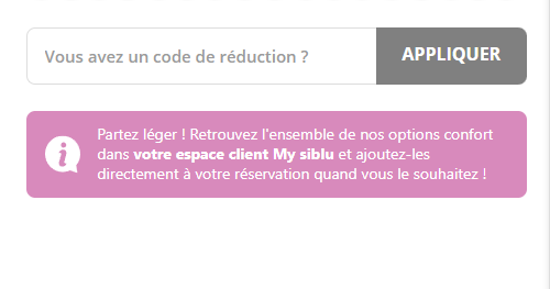 Comment utiliser le code promo Siblu