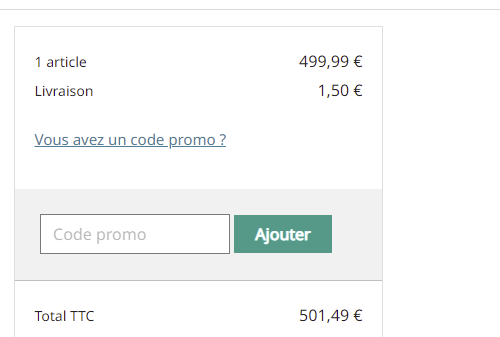 Comment utiliser le code promo Smaart