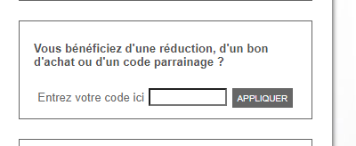 Comment utiliser le code promo Stores et Rideaux