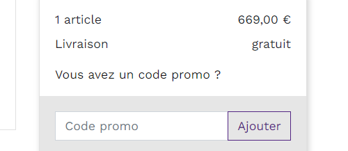 Comment utiliser le code promo Tapis Chic