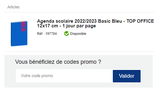 Comment utiliser le code promo Top Office