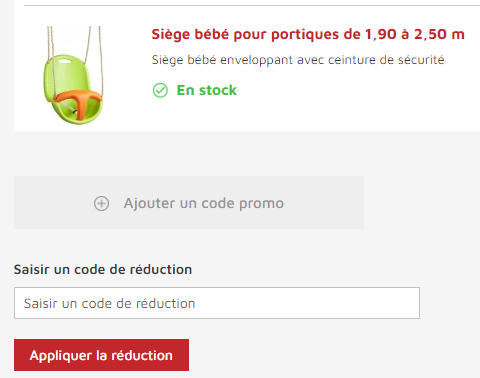 Comment utiliser le code promo Trigano Store