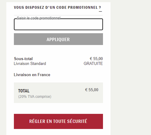 Comment utiliser le code promo Vans France