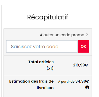 Comment utiliser le code promo Vente-unique.com