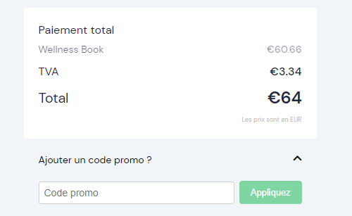 Comment utiliser le code promo Victoire.fit