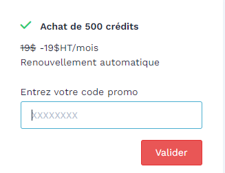 Comment utiliser le code promo WiziShop