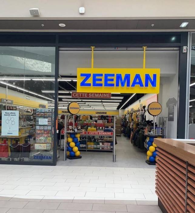 enseigne zeeman