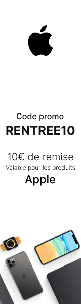 -10€ sur Apple